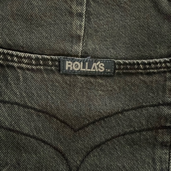 rollas sailor pant lyocell washed black sz 31 - Picture 6 of 6